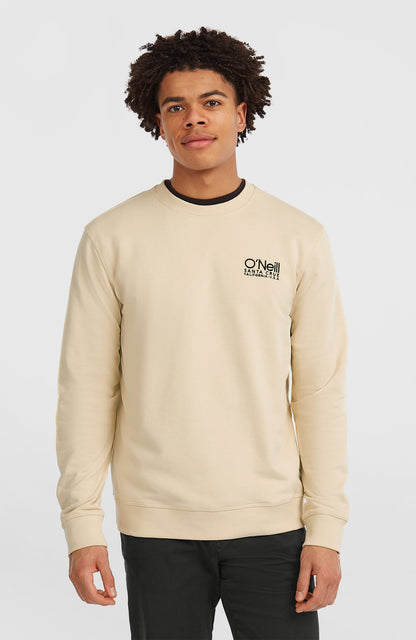 Original Cali Logo Crew Sweatshirt Men - Macaron