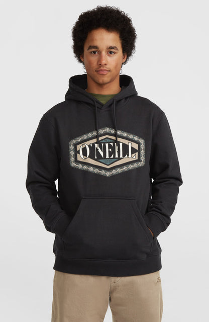 O'Neill Front Print Hoodie Men - Black Out