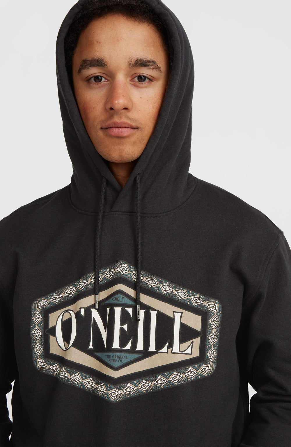 O'Neill Front Print Hoodie Men - Black Out