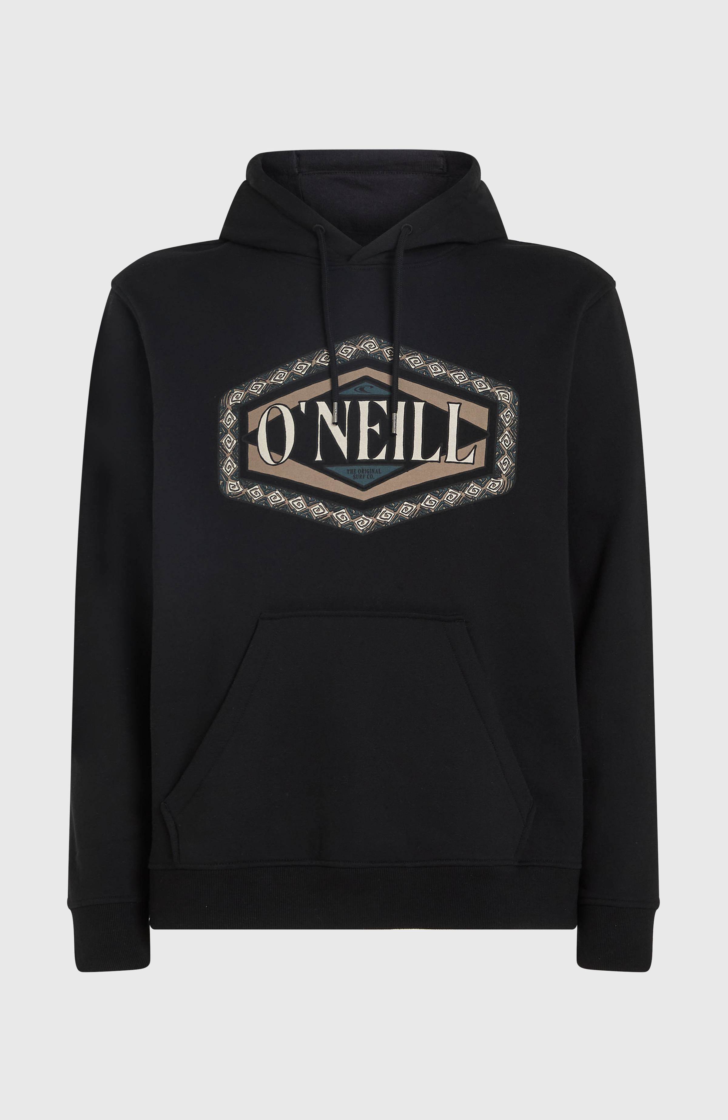 O'Neill Front Print Hoodie Men - Black Out