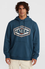 O'Neill Front Print Hoodie Men - Alma Steel