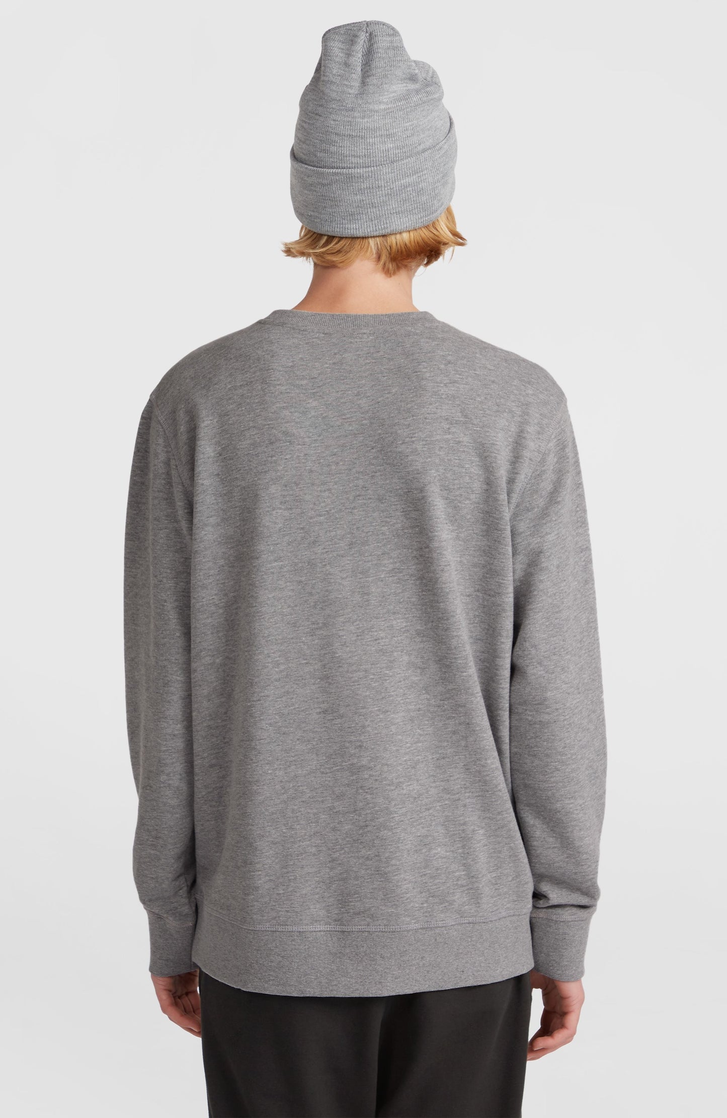 O'Neill Small Logo Crew Sweatshirt Men - Silver Melee