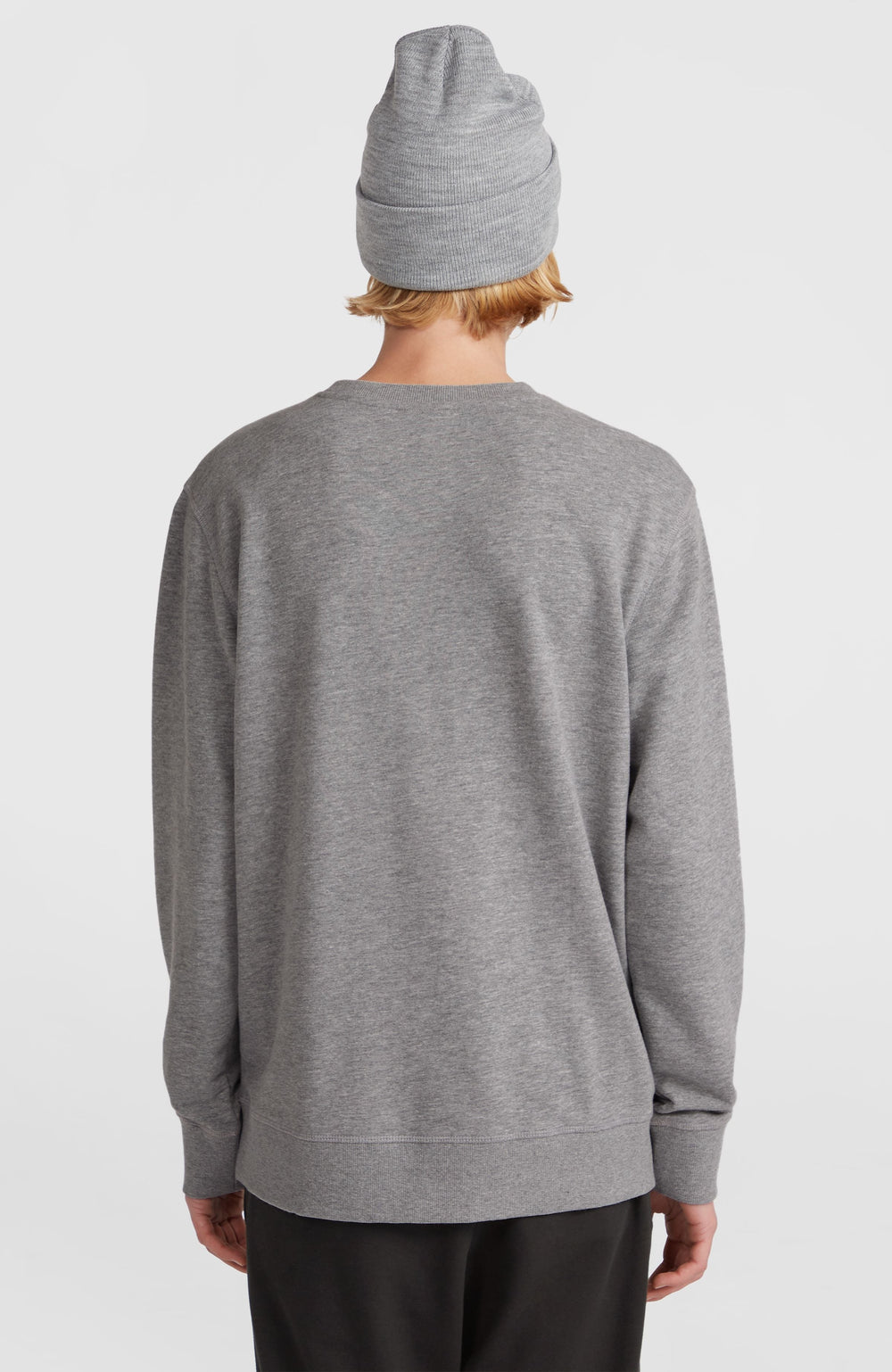 O'Neill Small Logo Crew Sweatshirt Men - Silver Melee