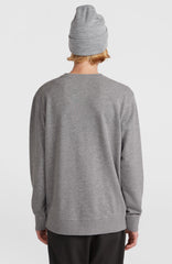 O'Neill Small Logo Crew Sweatshirt Men - Silver Melee
