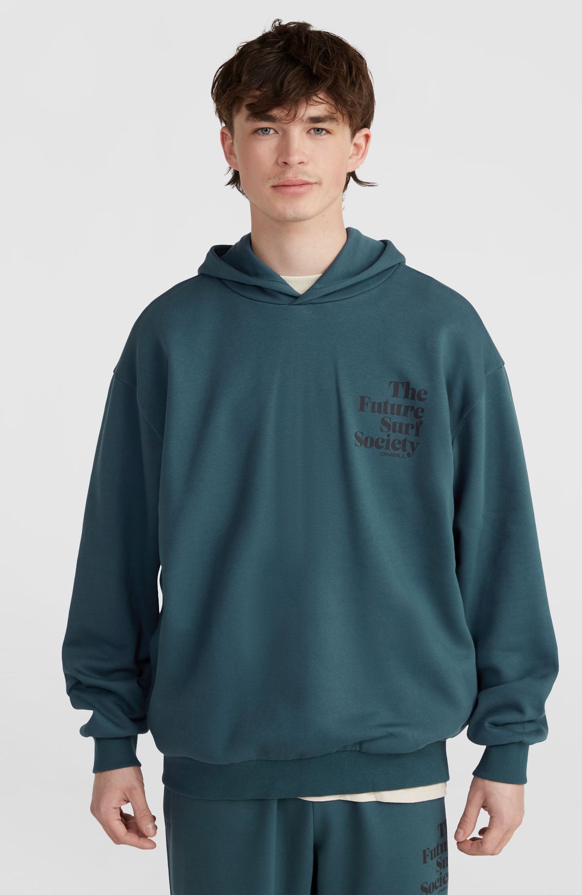 Future Surf Society Hoodie Men - Alma Steel