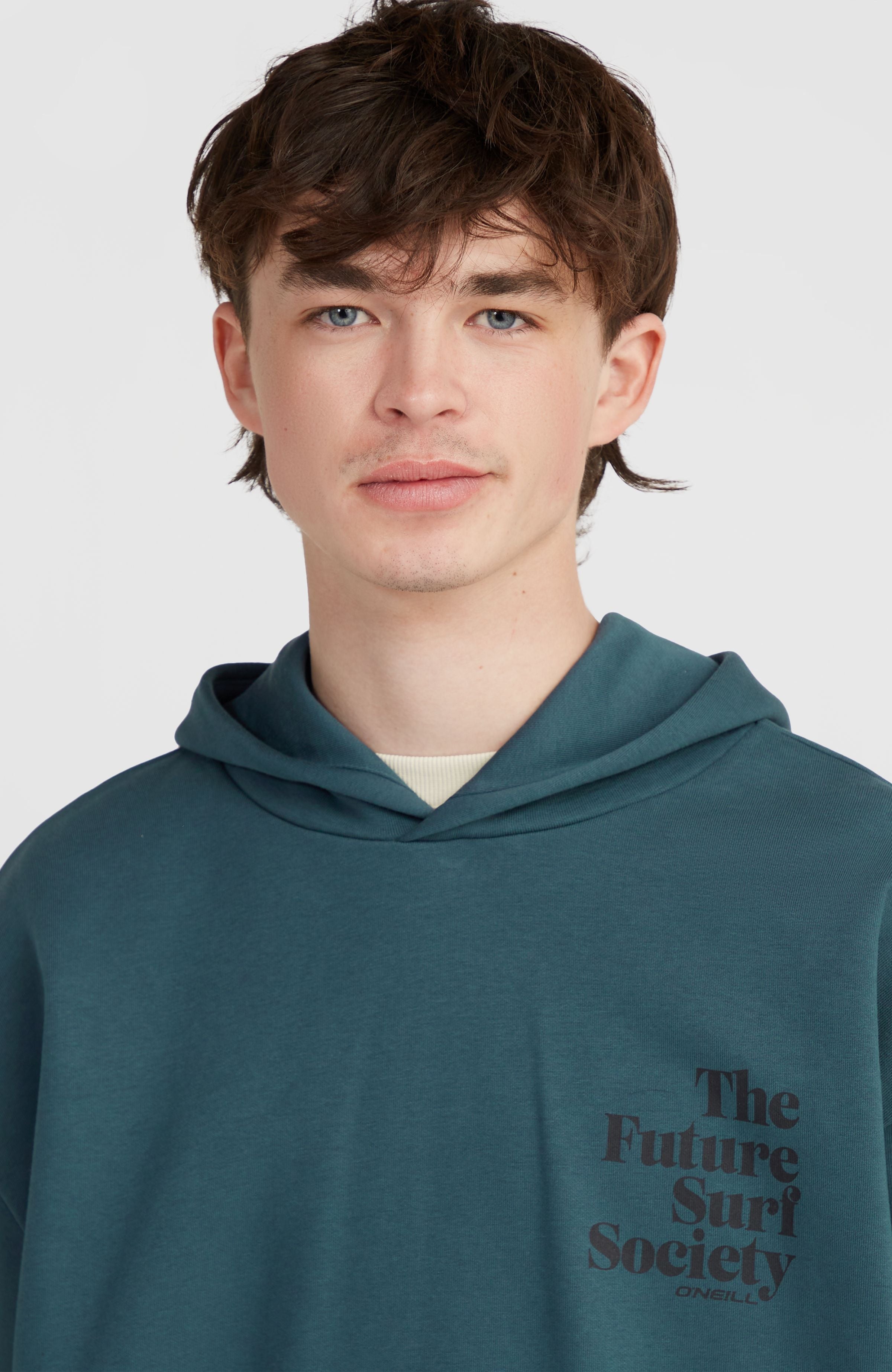 Future Surf Society Hoodie Men - Alma Steel