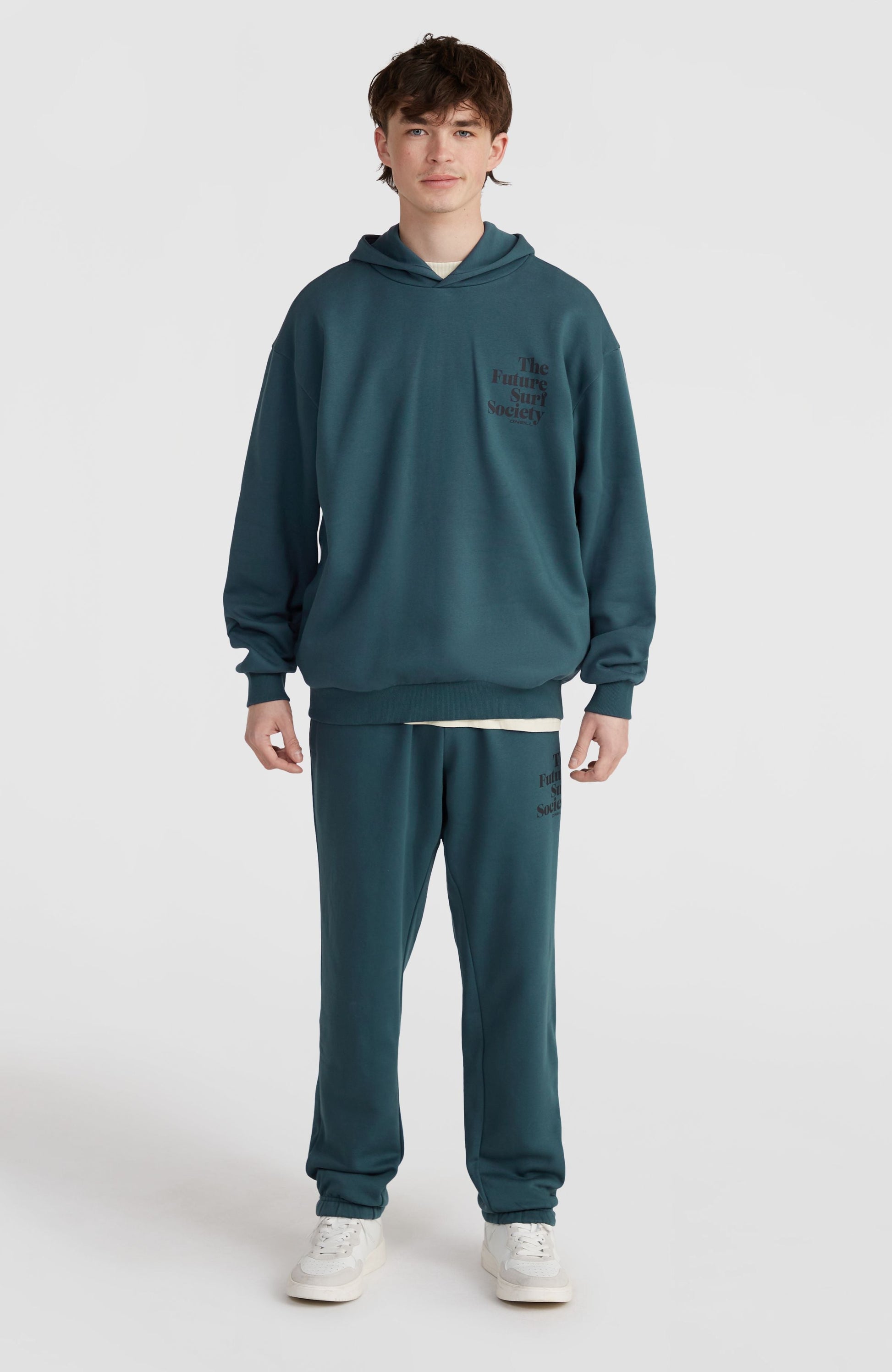 Future Surf Society Hoodie Men - Alma Steel