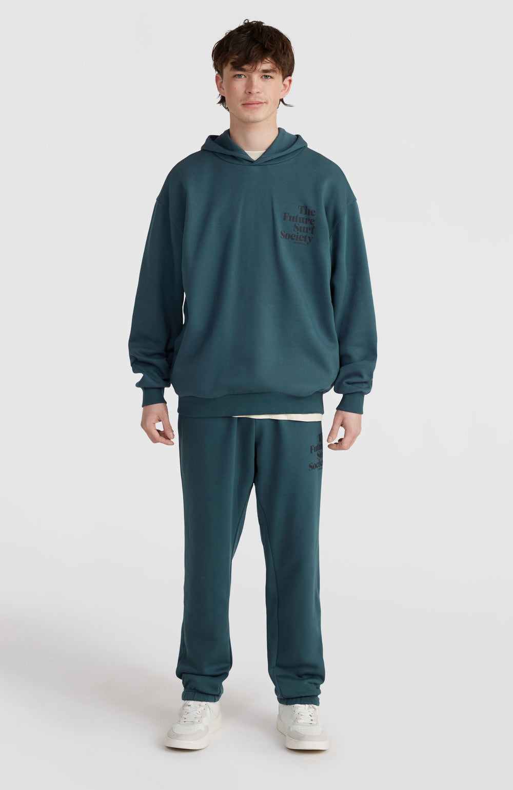Future Surf Society Hoodie Men - Alma Steel