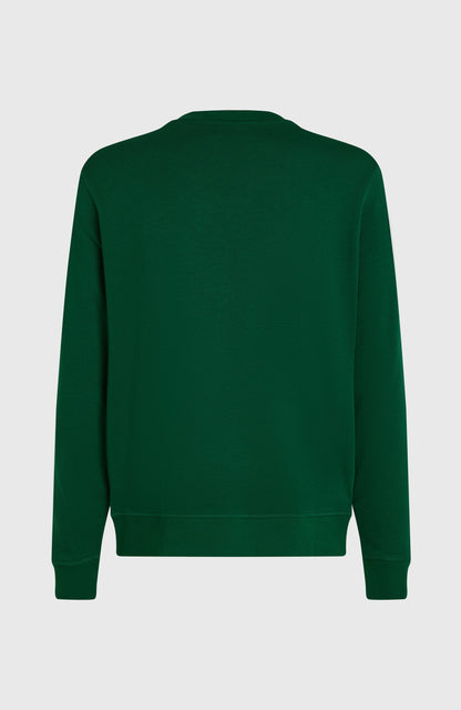 Small Logo Crew Sweatshirt Men - Emerald Envy