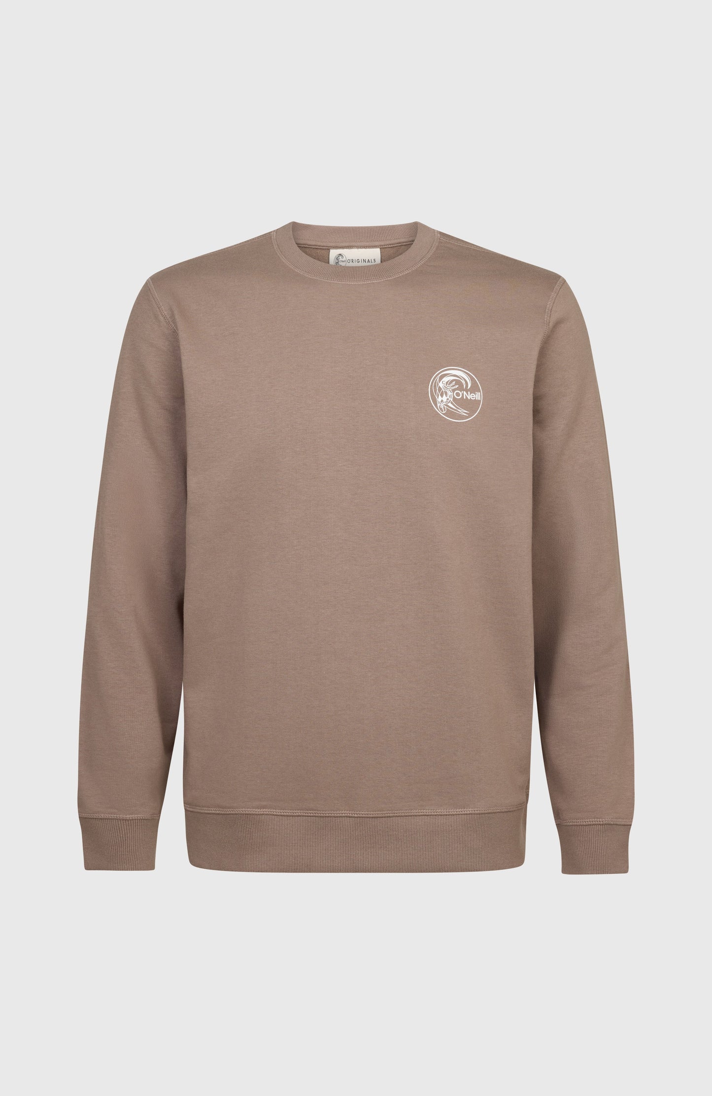 O'Riginals Chest Print Crew Men - Pure Cashmere