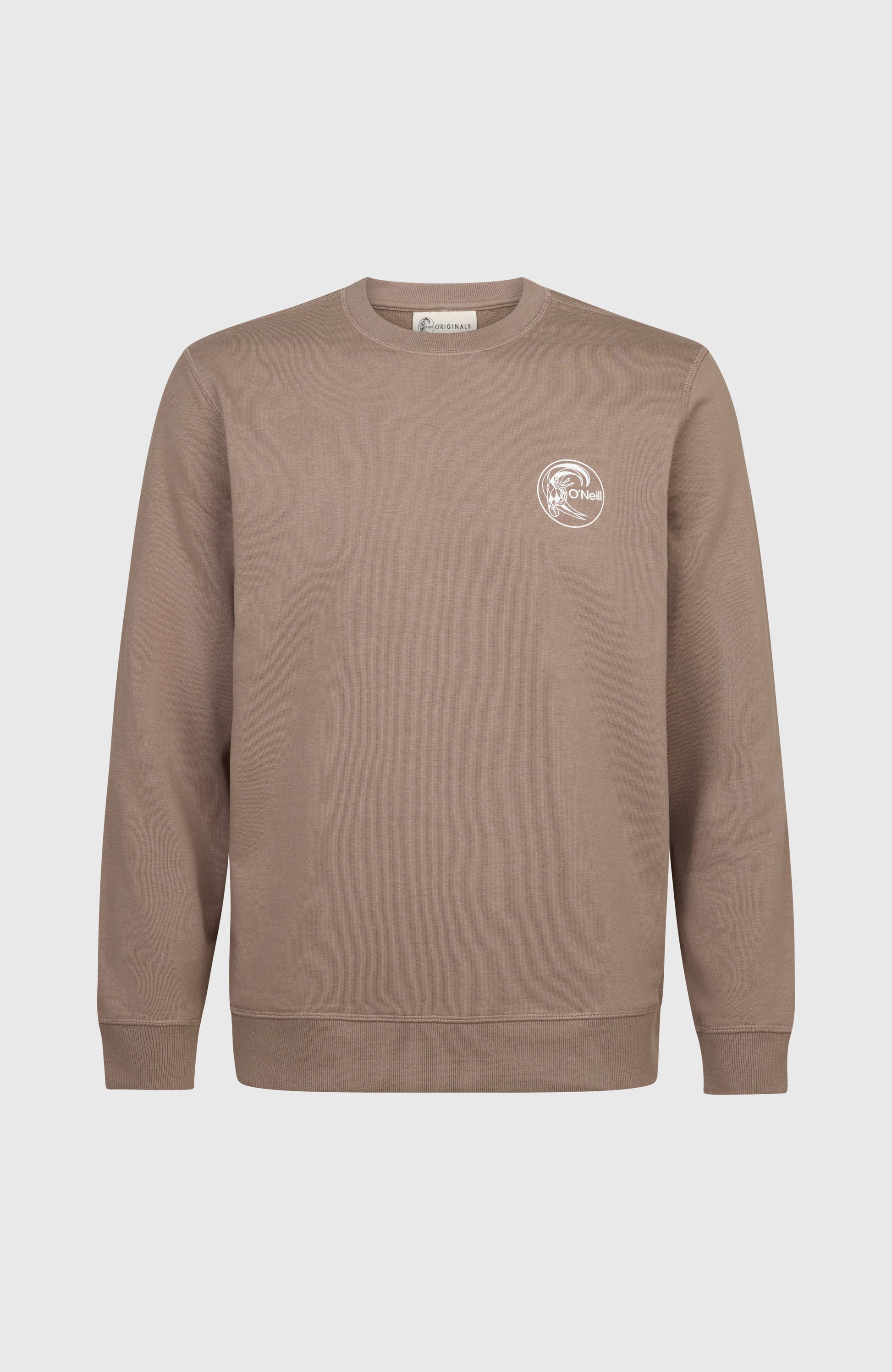 O'Riginals Chest Print Crew Men - Pure Cashmere