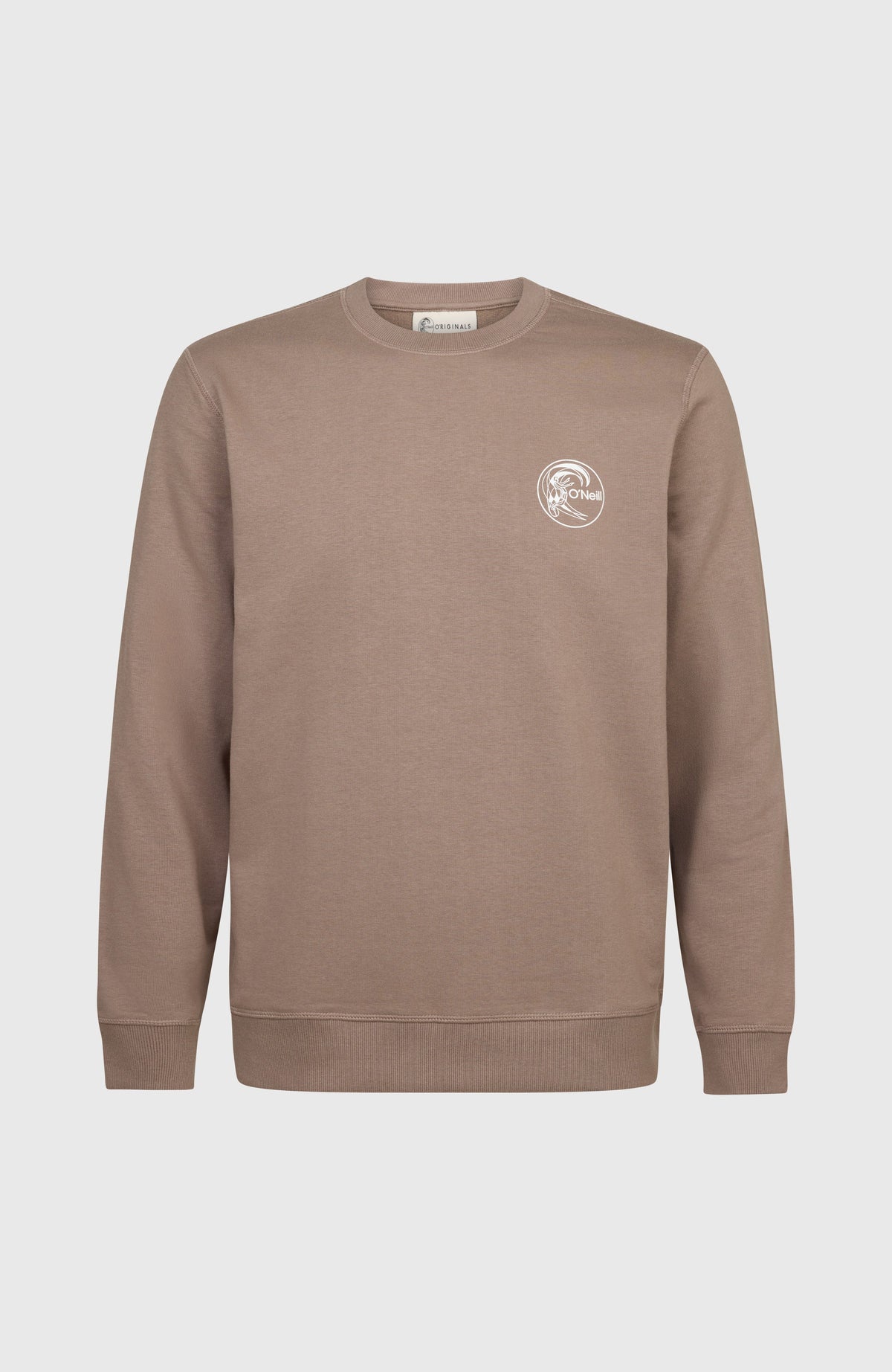 O'Riginals Chest Print Crew Men - Pure Cashmere