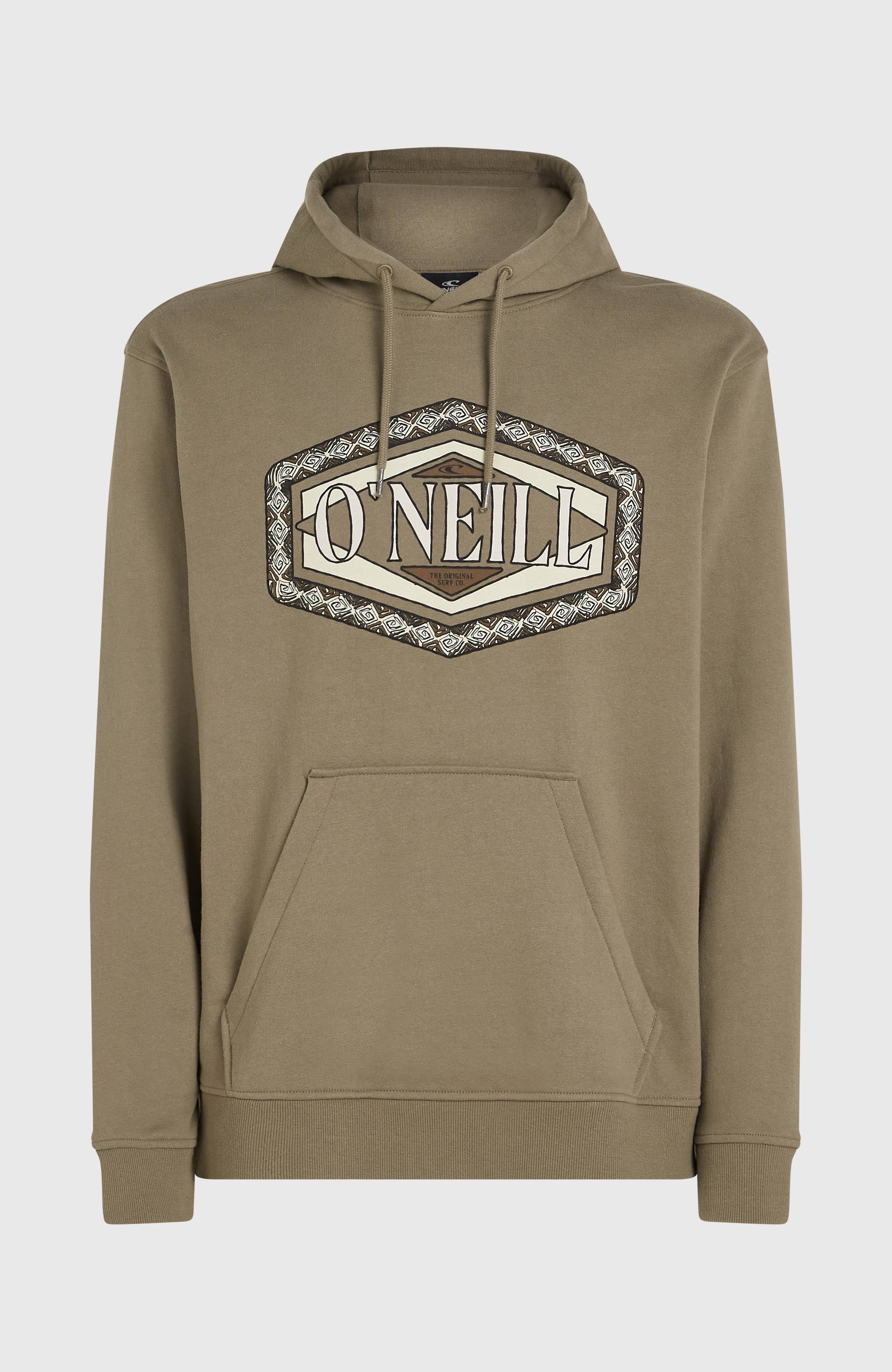 O'Neill Front Print Hoodie Men - Concrete
