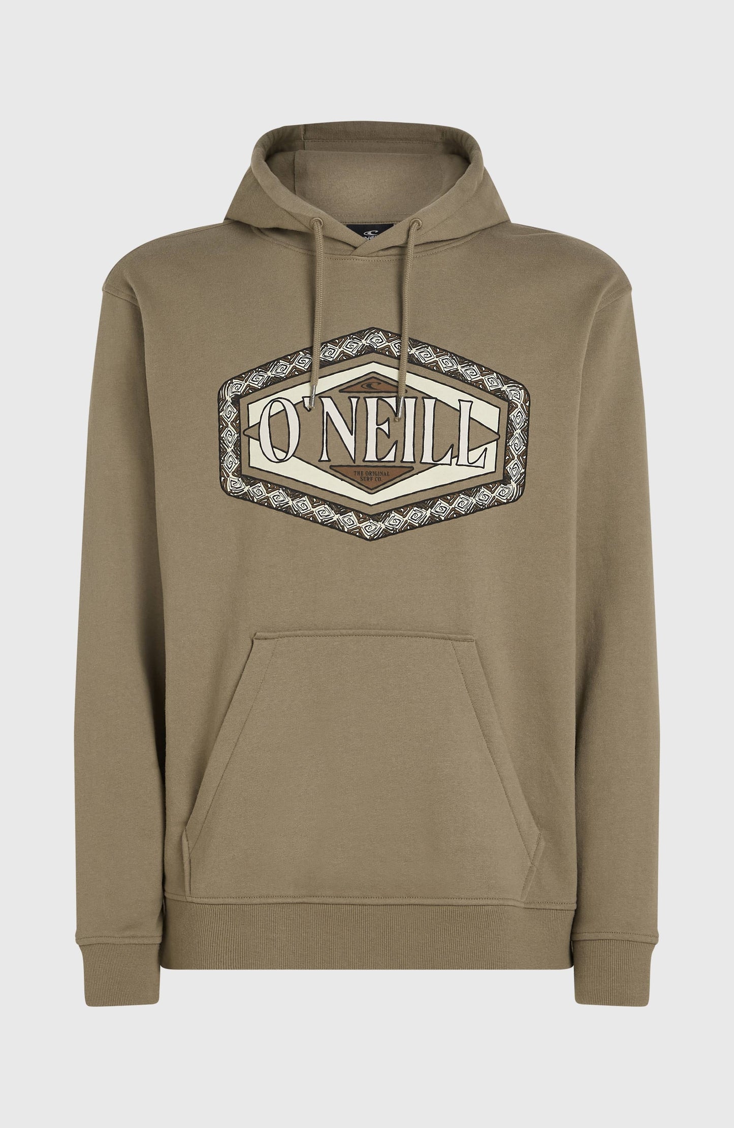 O'Neill Front Print Hoodie Men - Concrete