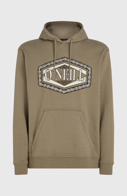 O'Neill Front Print Hoodie Men - Concrete