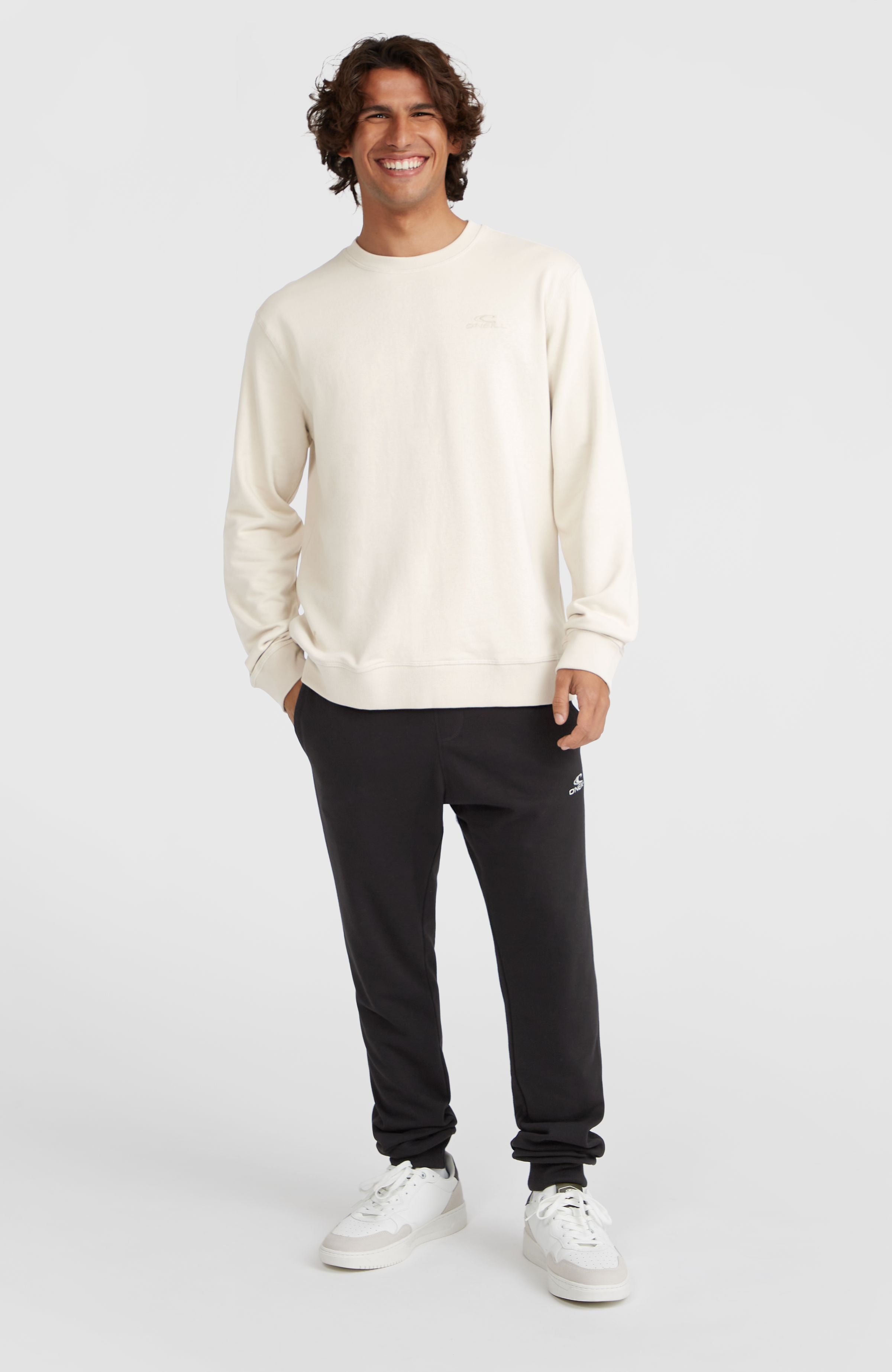 Small Logo Crew Sweatshirt Men - Atmosphere