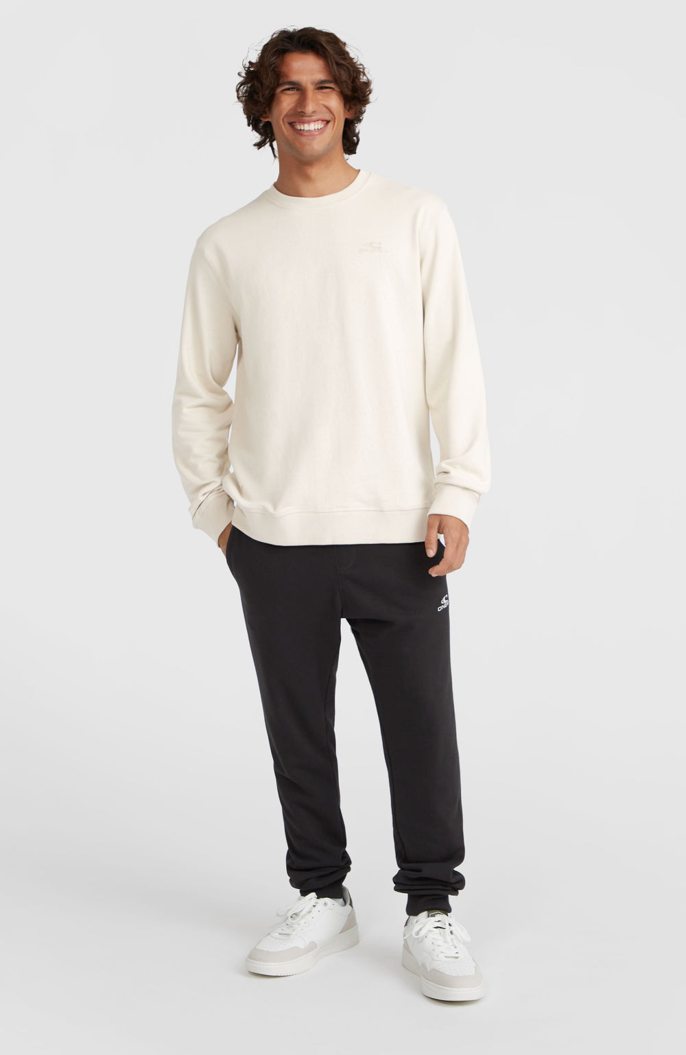 Small Logo Crew Sweatshirt Men - Atmosphere