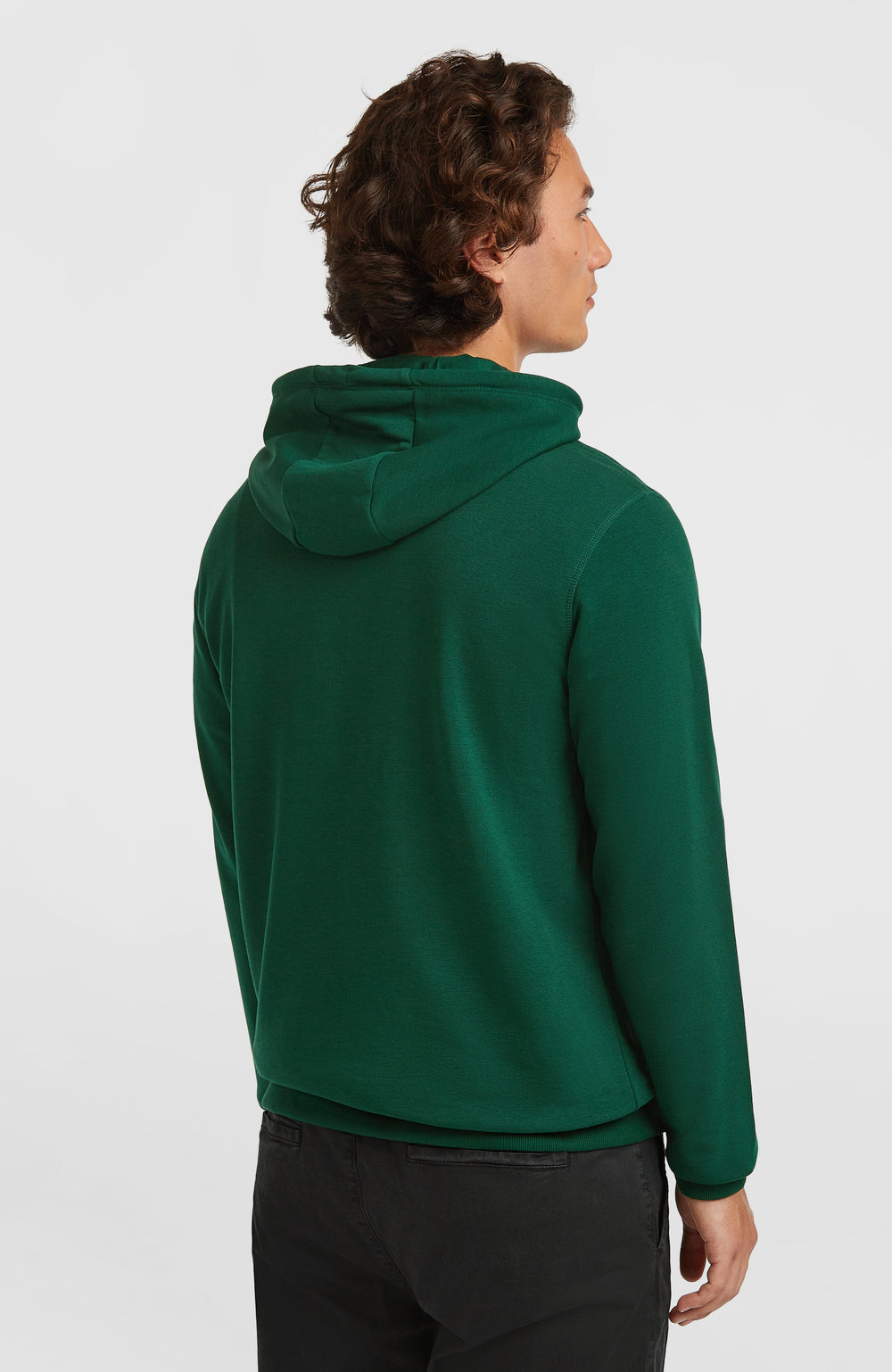 Small Logo Hoodie Men - Emerald Envy