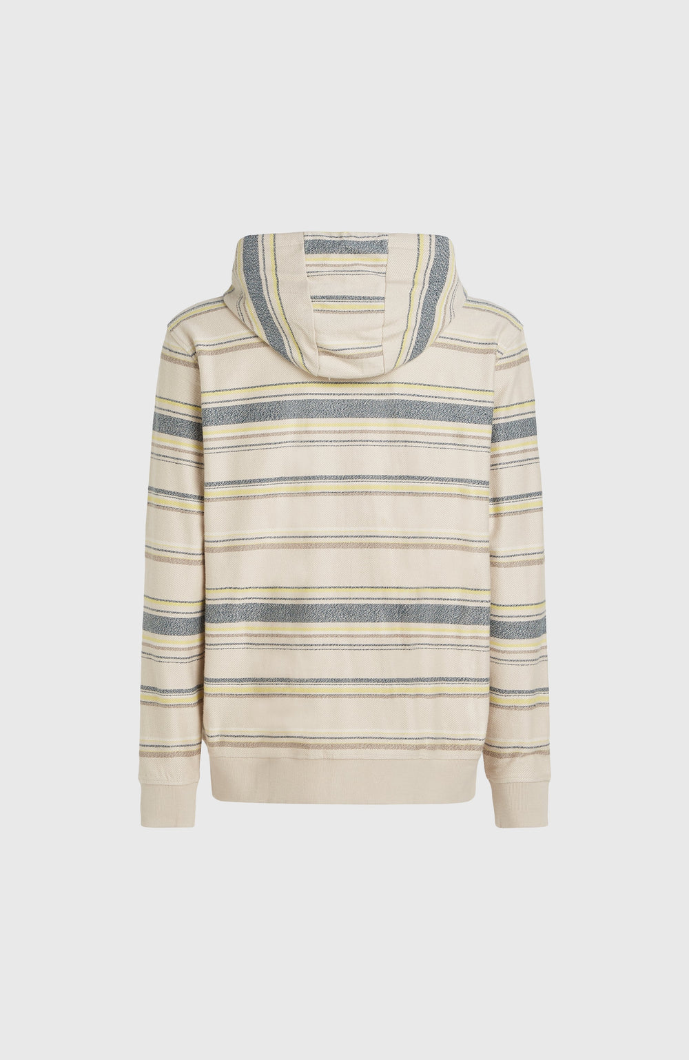 Bavaro Full-Zip Hoodie Men - Grey Vintage Stripe