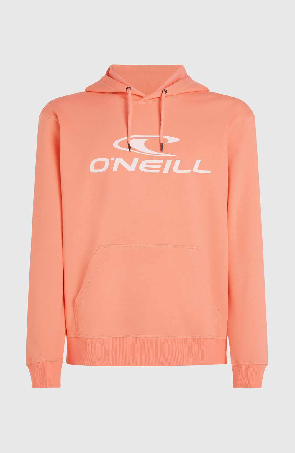 Logo Hoodie Men - Coral Pop