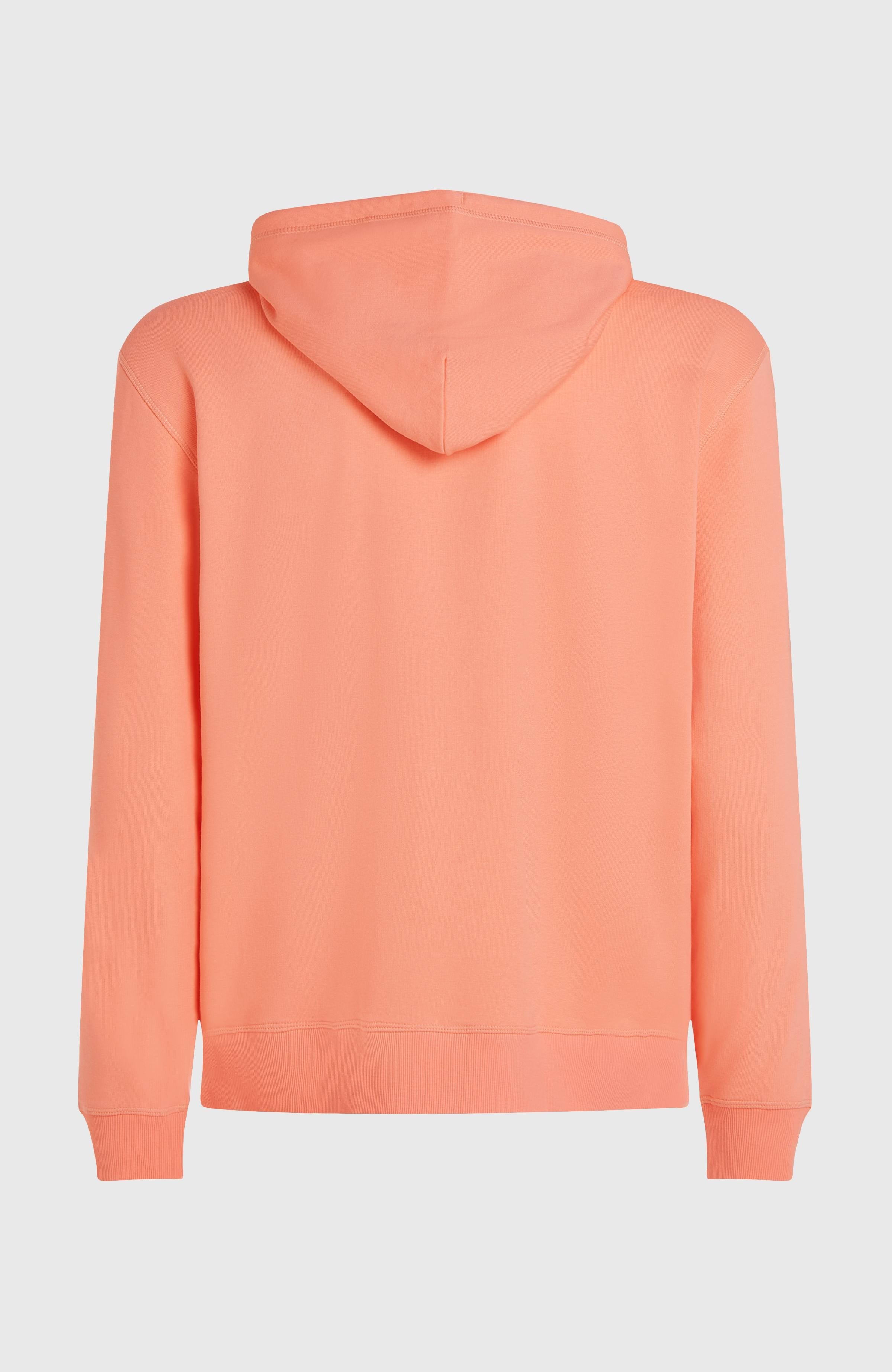 Logo Hoodie Men - Coral Pop