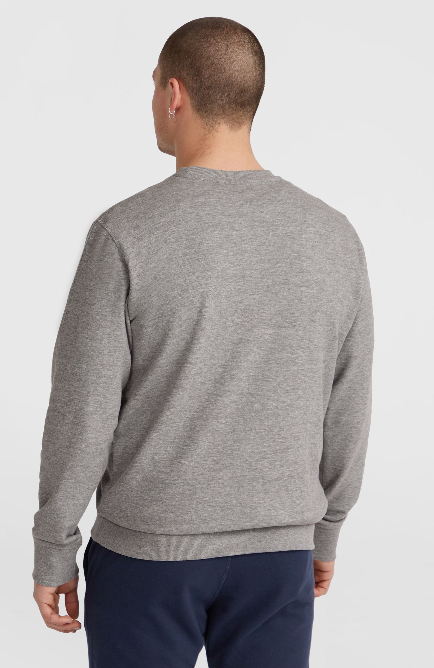 O'Neill Logo Crew Sweatshirt Men - Silver Melee