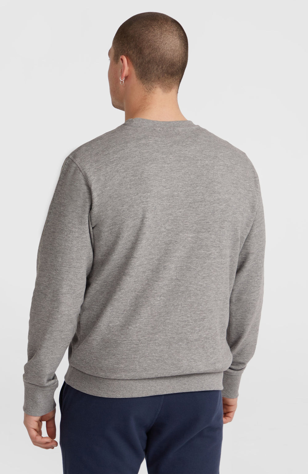 O'Neill Logo Crew Sweatshirt Men - Silver Melee