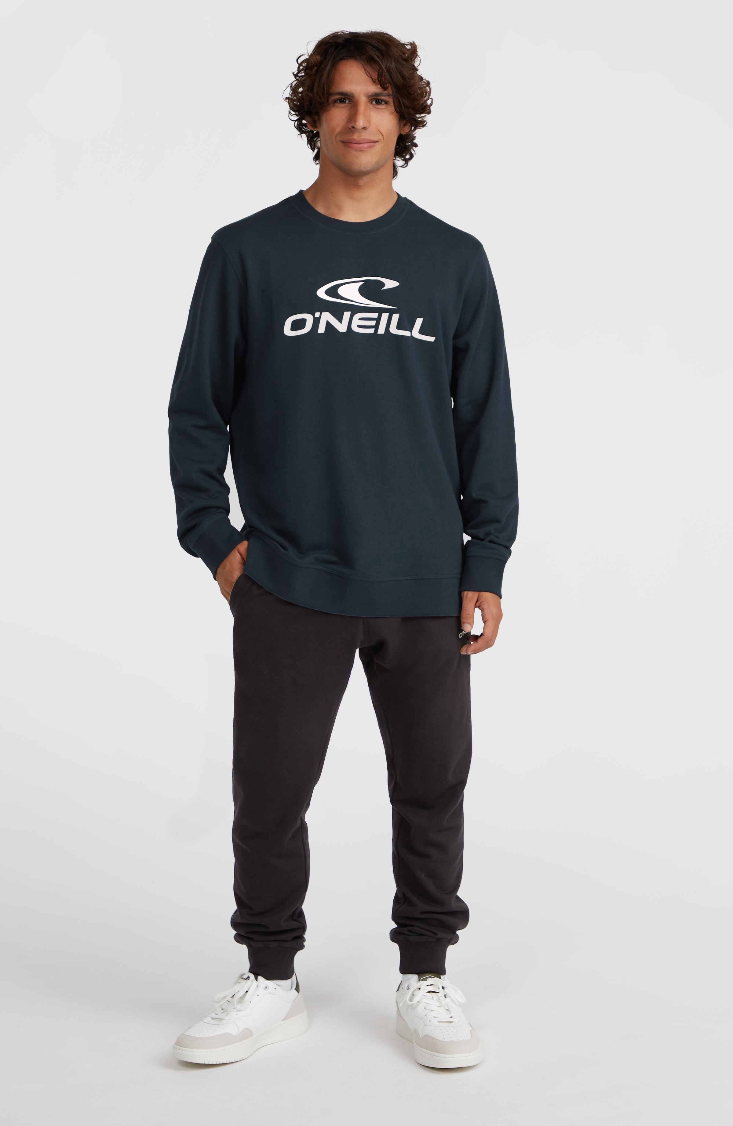 O'Neill Logo Crew Sweatshirt Men - Ink Blue
