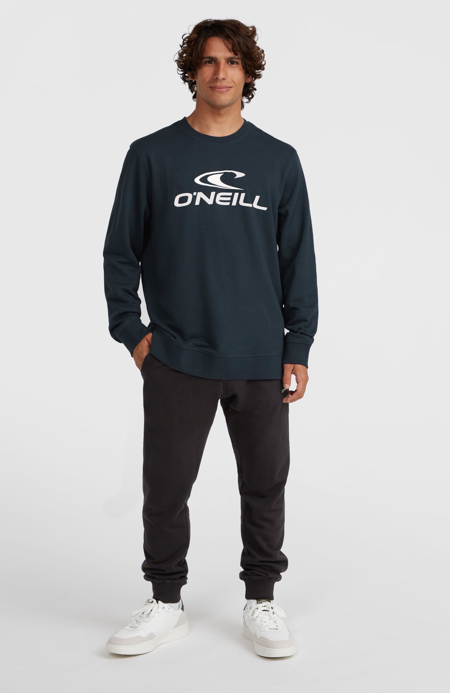 O'Neill Logo Crew Sweatshirt Men - Ink Blue