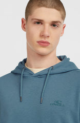 Small Logo Hoodie Men - Mozart Blue