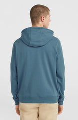 Small Logo Hoodie Men - Mozart Blue