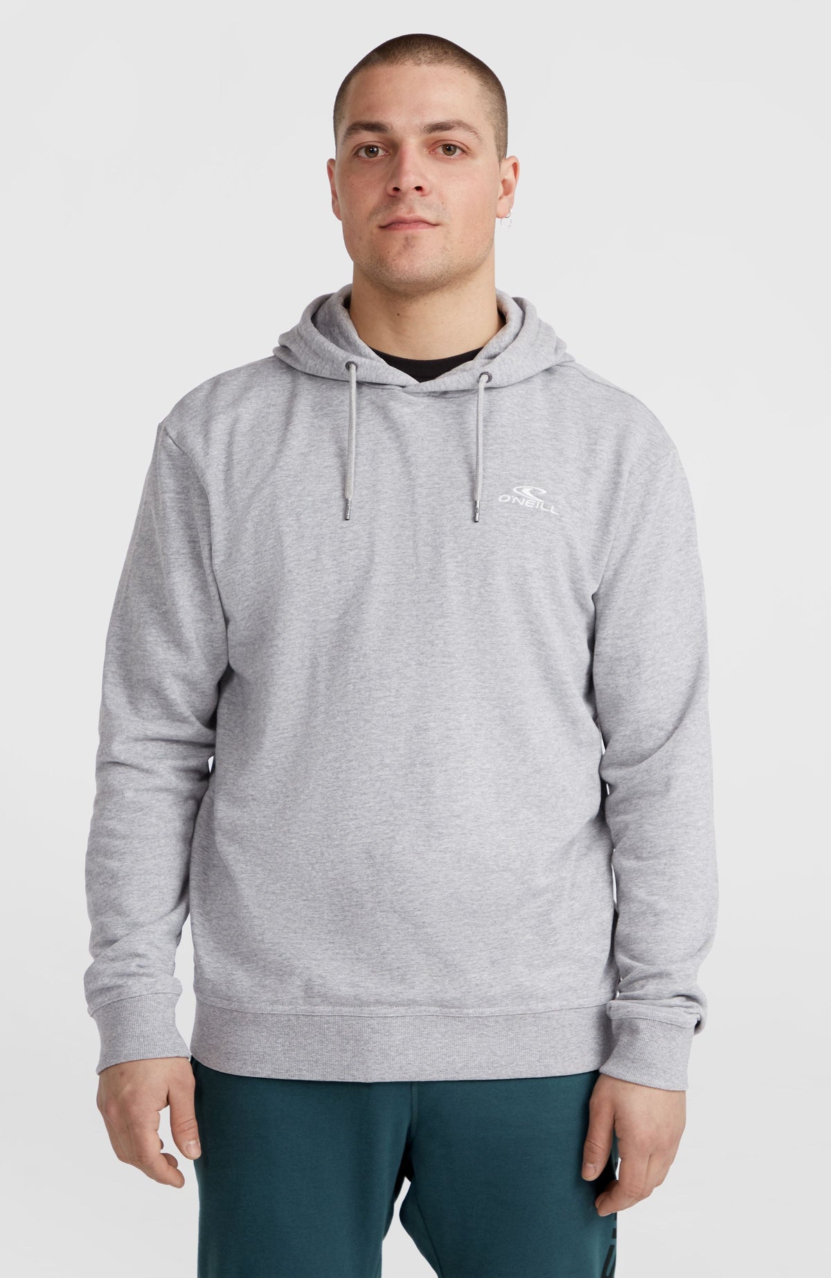 O'Neill Small Logo Hoodie Men - Silver Melee
