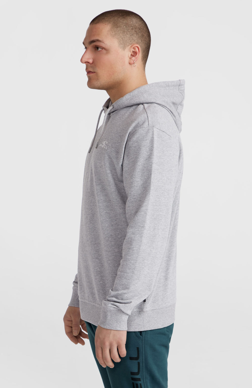 O'Neill Small Logo Hoodie Men - Silver Melee