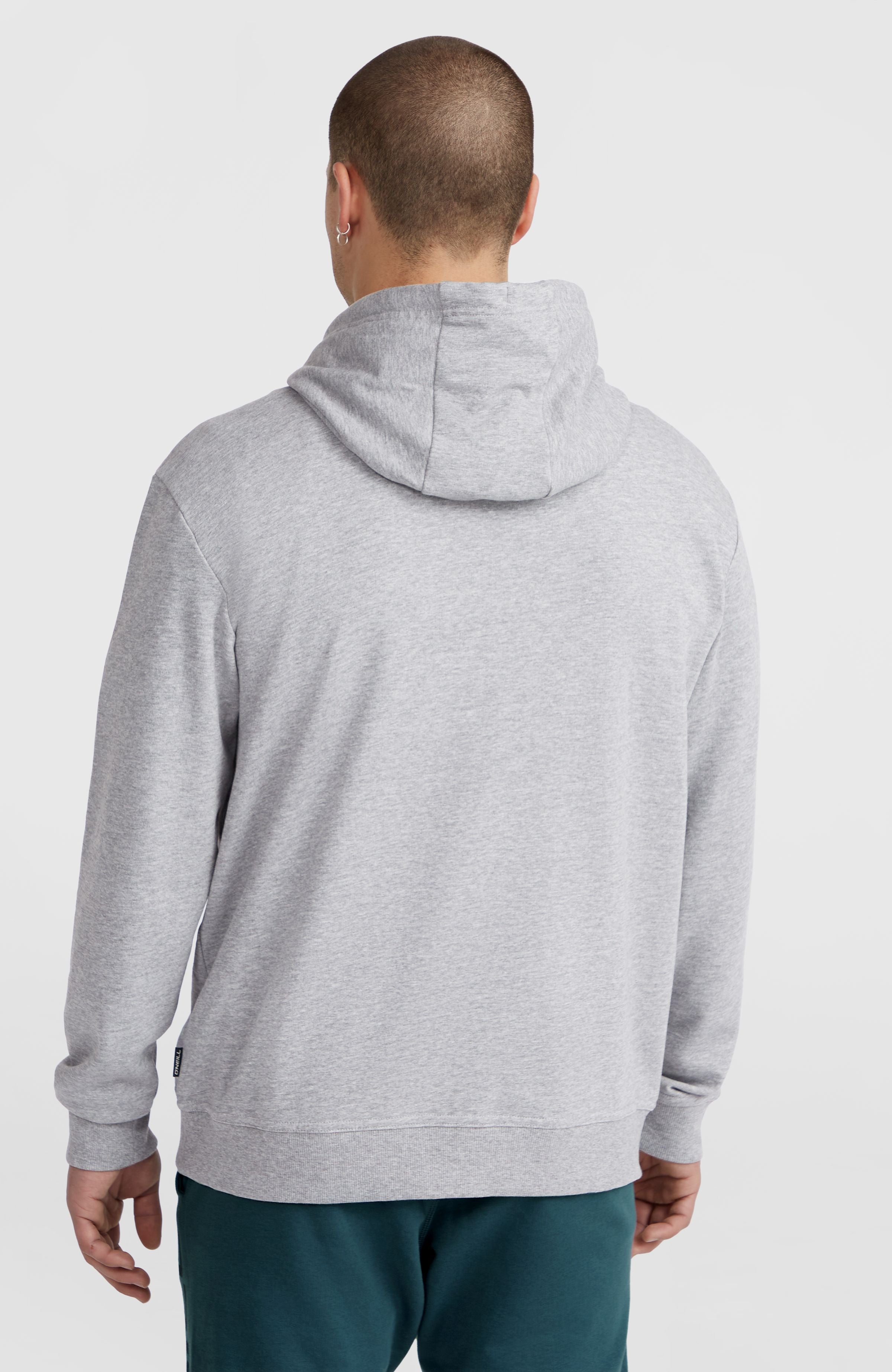 O'Neill Small Logo Hoodie Men - Silver Melee