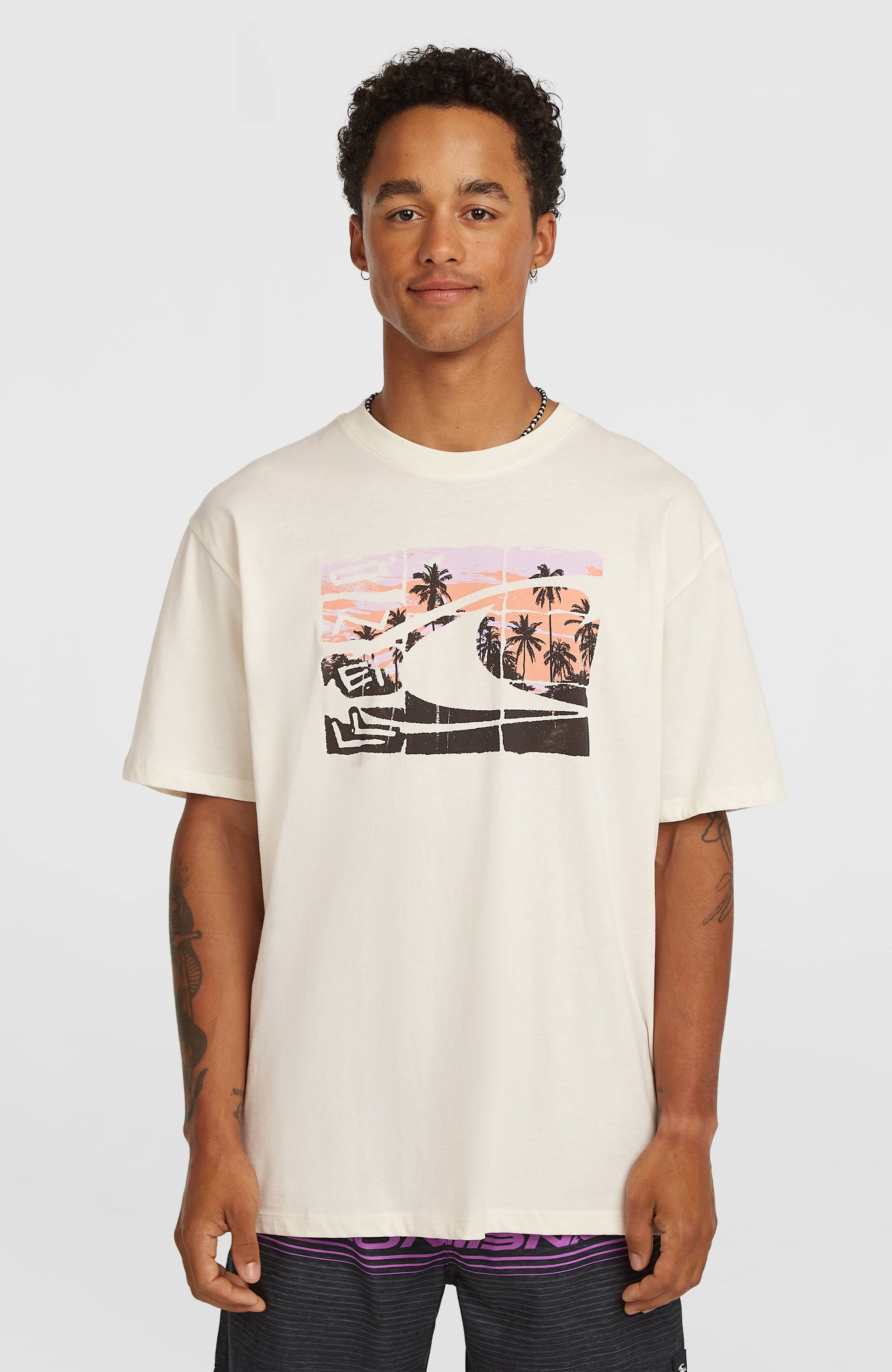 O’Neill Gradient T-Shirt Men - Snow White
