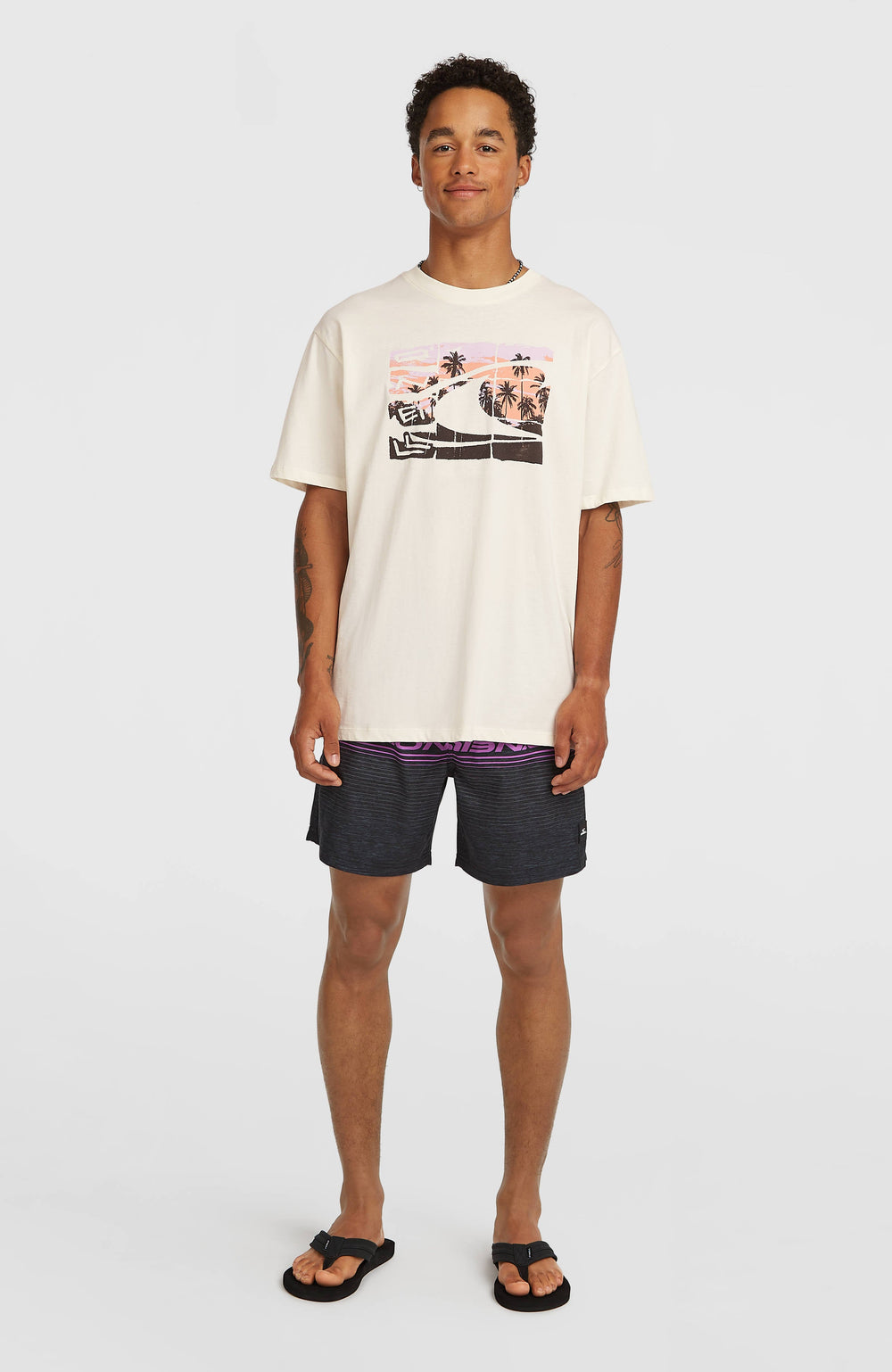 O’Neill Gradient T-Shirt Men - Snow White