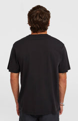 Photo Front Print T-Shirt Men - Black Out