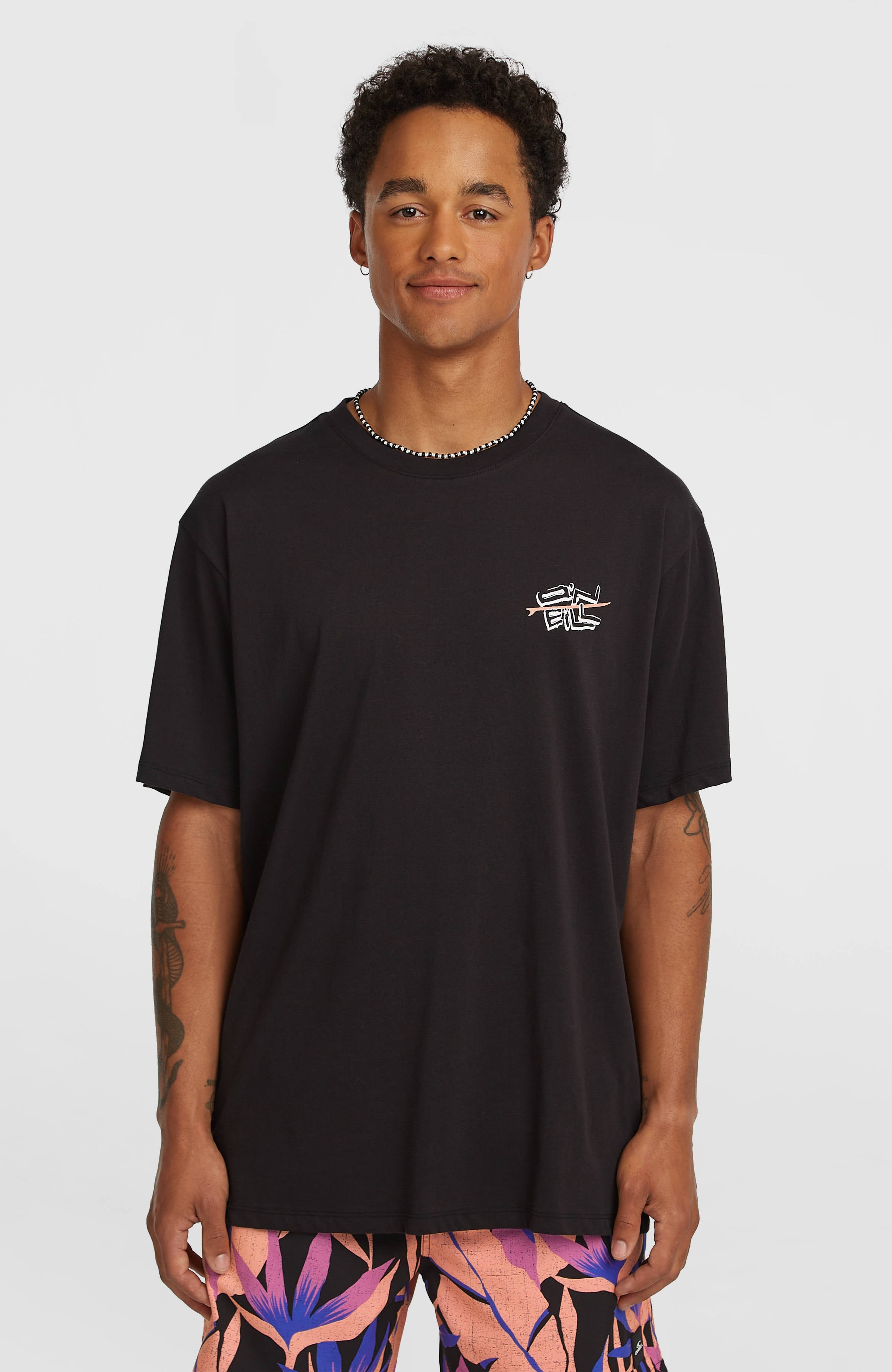 O’Neill Retro Back Print T-Shirt Men - Black Out