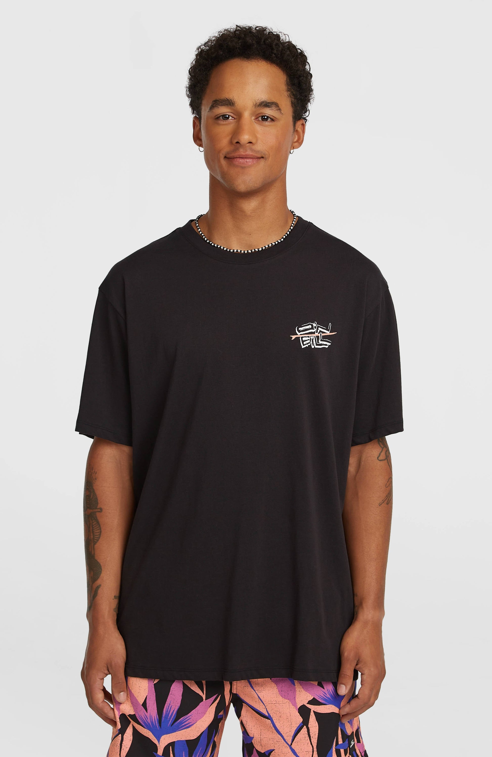 O’Neill Retro Back Print T-Shirt Men - Black Out