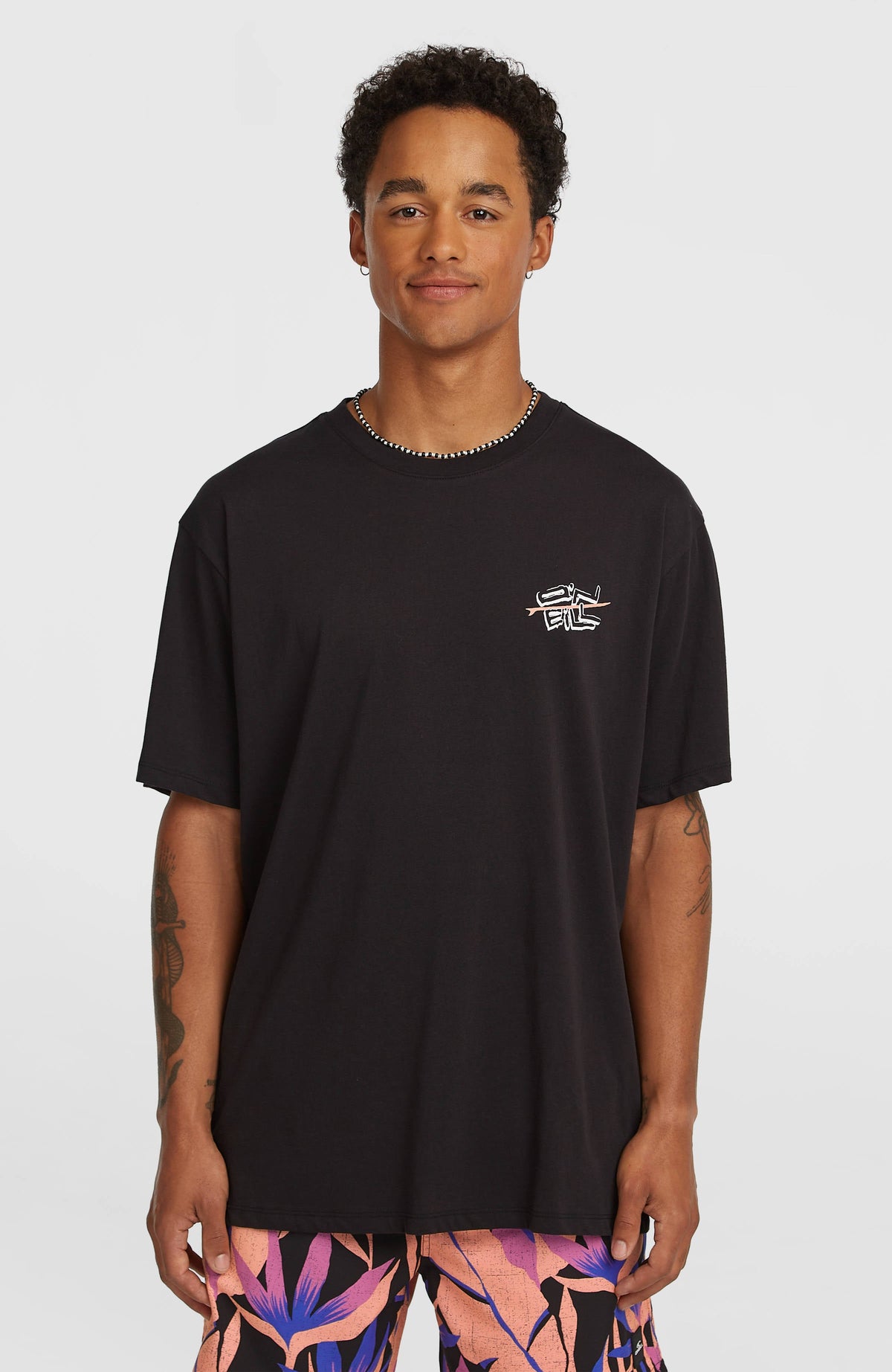 O’Neill Retro Back Print T-Shirt Men - Black Out