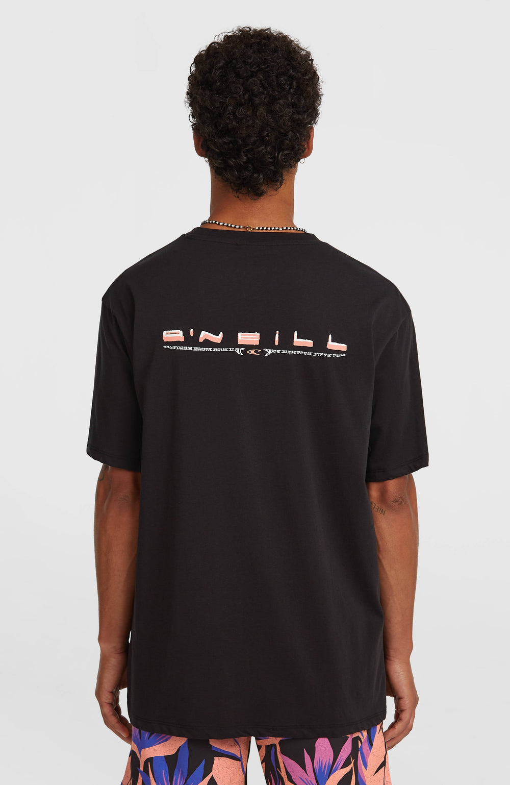 O’Neill Retro Back Print T-Shirt Men - Black Out