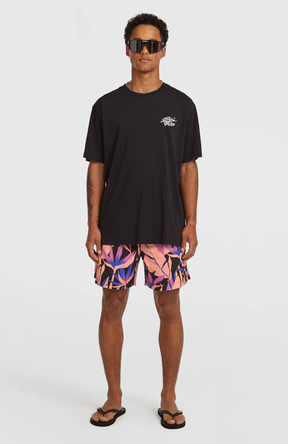 O’Neill Retro Back Print T-Shirt Men - Black Out
