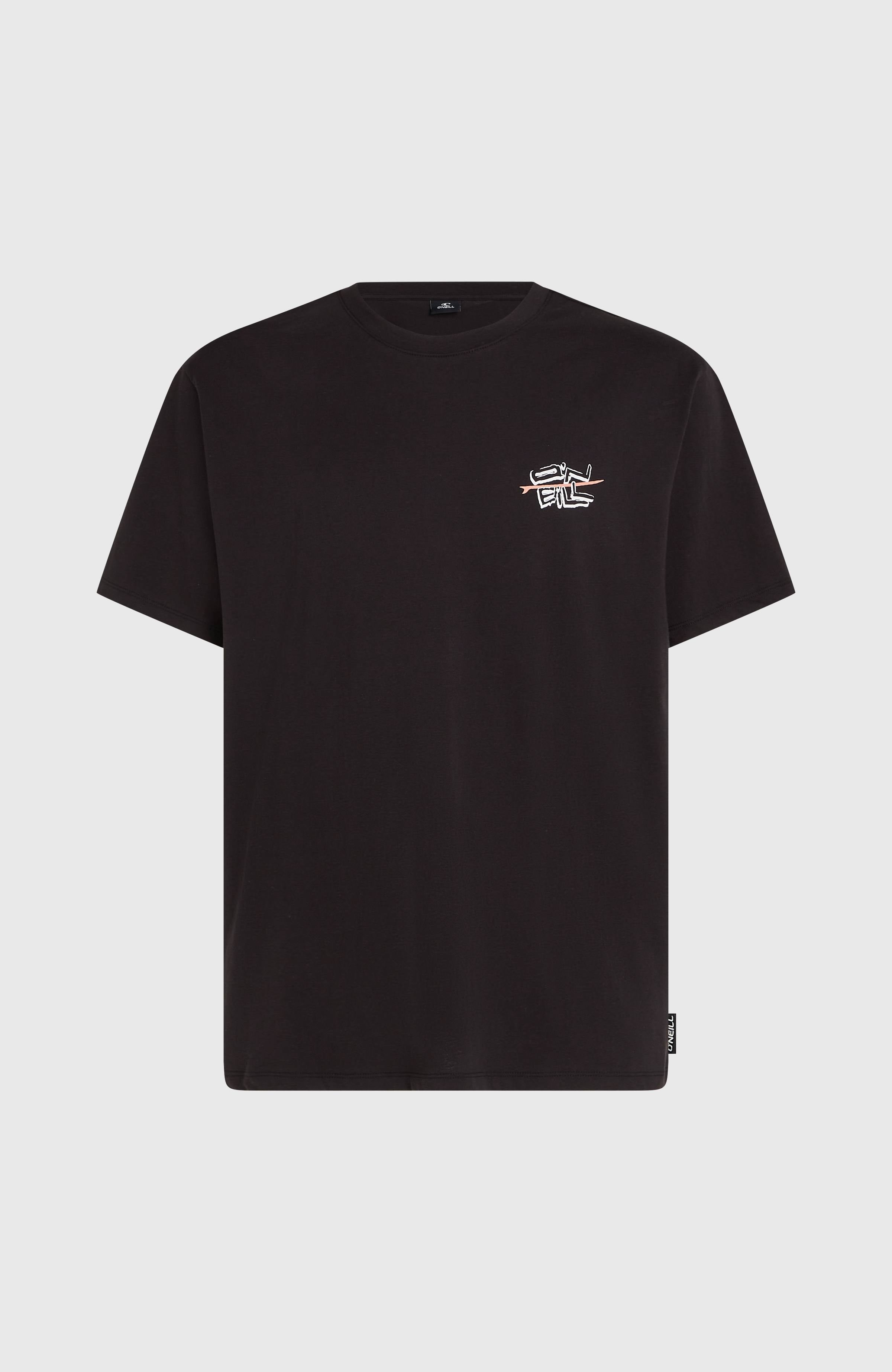 O’Neill Retro Back Print T-Shirt Men - Black Out