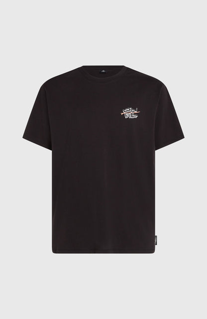 O’Neill Retro Back Print T-Shirt Men - Black Out