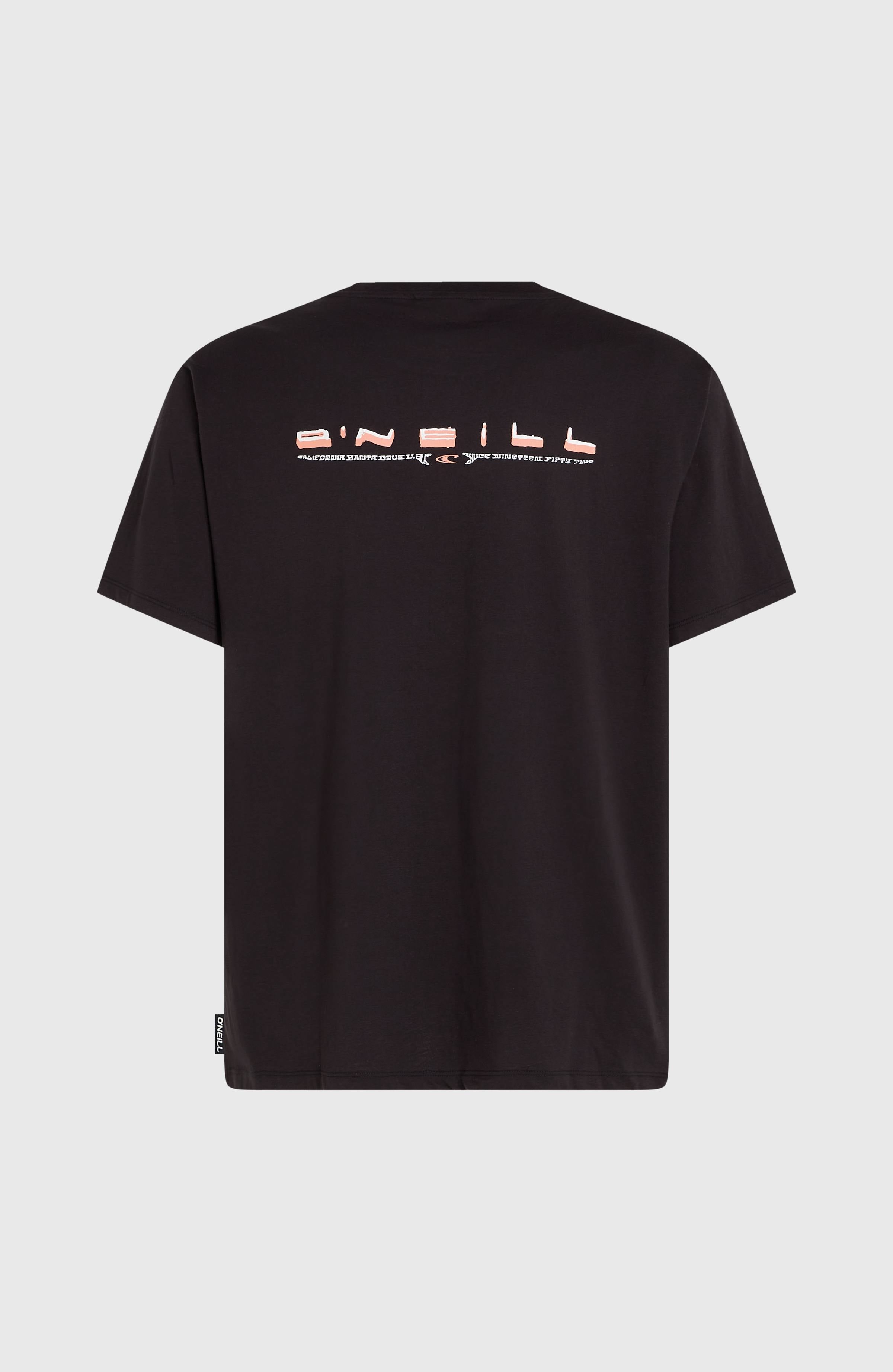O’Neill Retro Back Print T-Shirt Men - Black Out