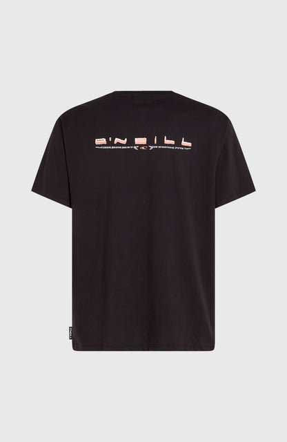 O’Neill Retro Back Print T-Shirt Men - Black Out