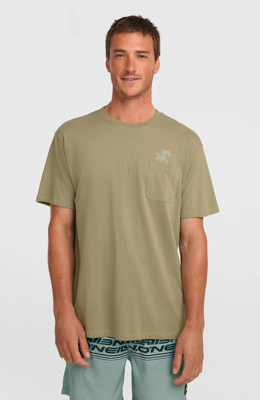 Chest Pocket T-Shirt Men - Avery Fern