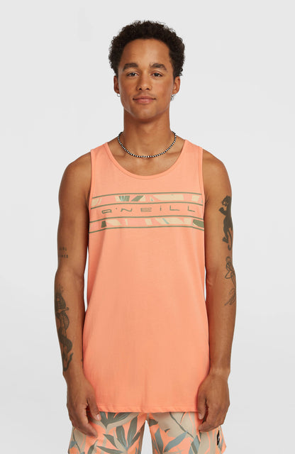 O’Neill Graphic Tank Top Men - Funky Peach