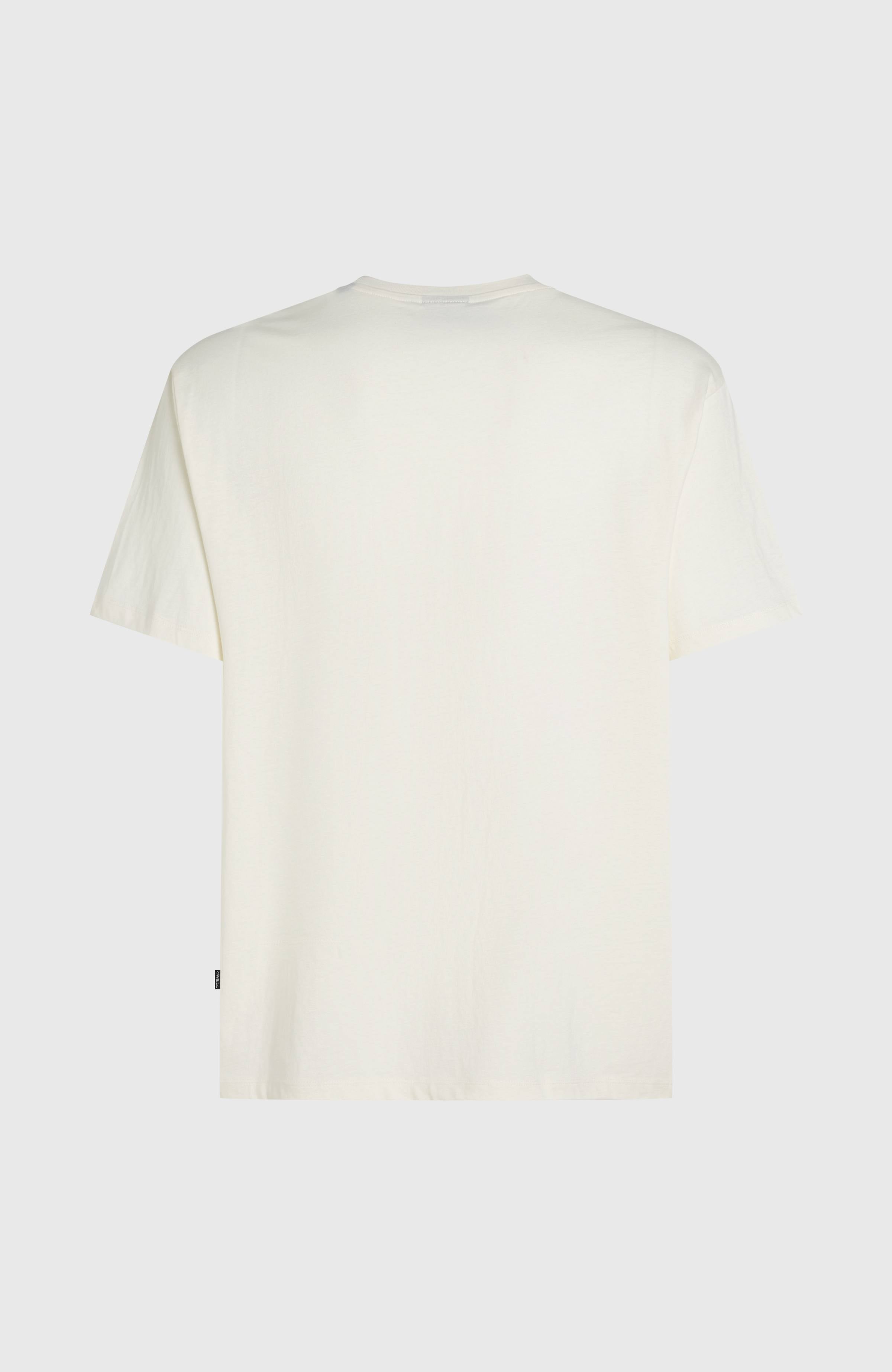 O’Neill Logo Stripe T-Shirt Men - Snow White