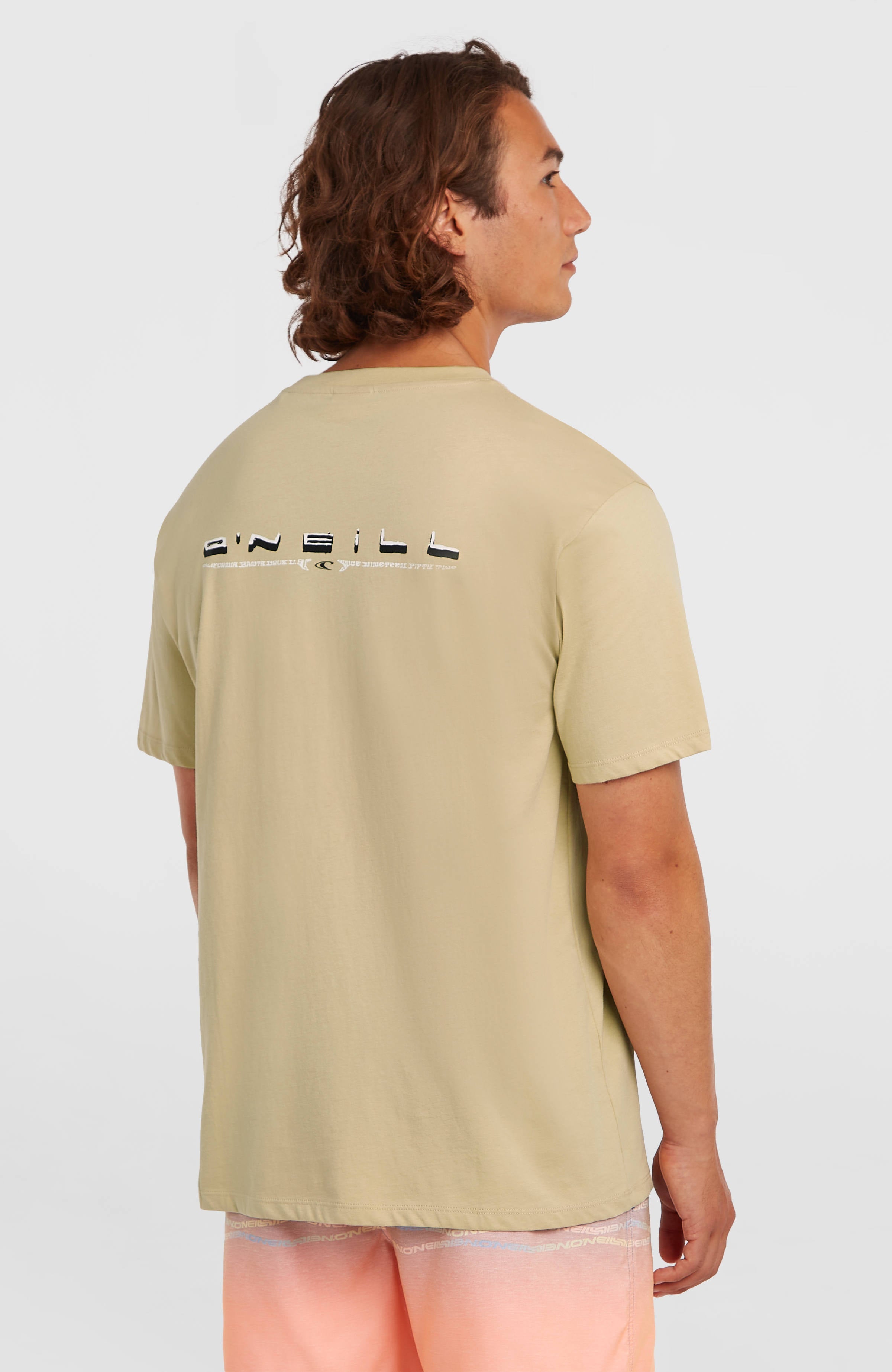 O’Neill Retro Back Print T-Shirt Men - Cocoa Sand
